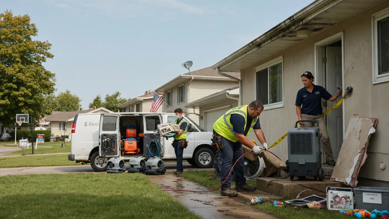 Water Damage Restoration in Mcclure, IL near me